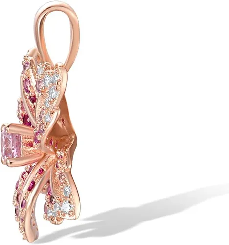 Miniatura 2 de Santuzza Colgante de flor de plata esterlina para mujer