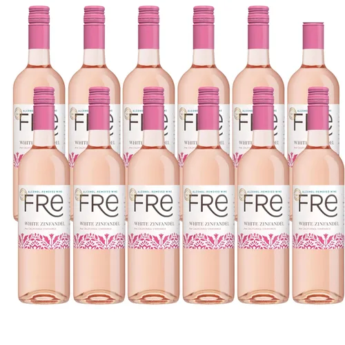Miniatura 10 de Sutter Home Fre White Zinfandel from California Vineyards - Fragrant Strawberry Aromas with Pleasant, Lingering Finish (2 Pack, White Zinfandel)
