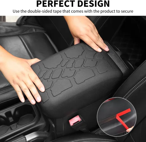 Miniatura 4 de RAZPOY JL Funda para Caja de Reposabrazos de Consola Central, Protector de Goma Impermeable Almohadilla para Mascotas Accesorios Interiores