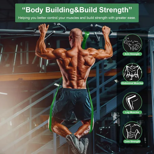 Miniatura 8 de Resistance Bands,Exercise Bands,Workout Bands,Resistance Bands Set for Legs,Pull Up Bands,Stretch Bands for Exercise,Muscle Training, Physical