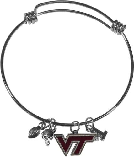Siskiyou Sports NCAA unisex-adult Charm Bangle Bracelet Color del equipo