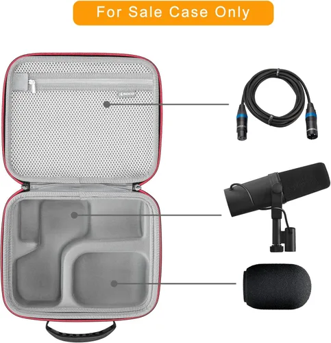 Miniatura 2 de RLSOCO Funda para micrófono dinámico vocal Shure SM7B/micrófono USB para podcast Shure MV7