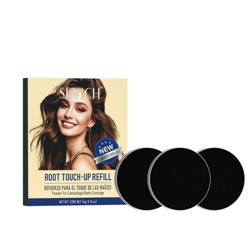 Miniatura 39 de Sevich - Sombra instantánea en polvo para línea capilar de cobertura rápida, corrector rápido de raíz de canas finas, cejas y barba, resistente al