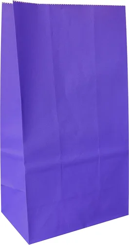 Miniatura 5 de Bolsa de regalo para fiestas, 50 bolsas de papel Kraft para el almuerzo o dulces Verde