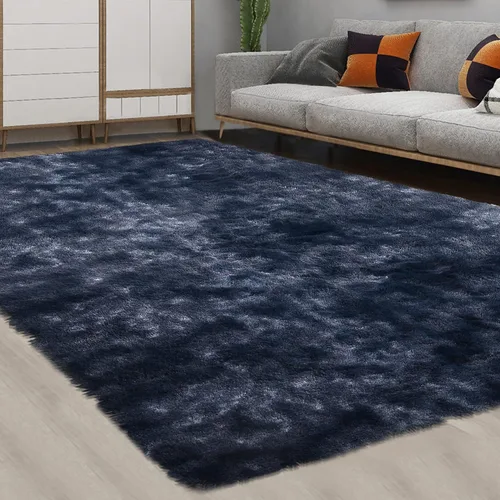 Miniatura 11 de CAROMIO Alfombra Corredor Esponjosa para Dormitorio Sala de Estar 2x6 Pies, Alfombras de Área Shag Alfombra de Felpa Suave Gruesa Larga de Piel Tie