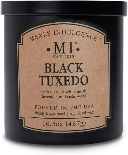 Miniatura 36 de Manly Indulgence Last Call - Velas perfumadas para hombres, 2 mechas, 16.5 onzas, cera de mezcla de soja premium, 60 horas de combustión, velas
