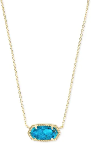 Miniatura 46 de Kendra Scott - Collar Elisa con dije para mujer, joyería de moda, chapado en oro de 14 quilates