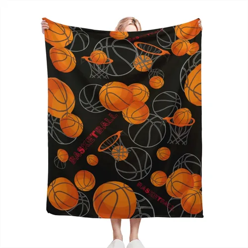 Miniatura 11 de Manta de béisbol suave y cálida para niños y adultos, manta de franela de lujo ligera y acogedora para sofá, cama, sofá, 50 x 40 pulgadas