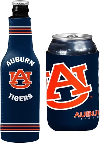 Miniatura 134 de College Team Color Logo Can & Bottle Holder Insulator Beverage Cooler Set
