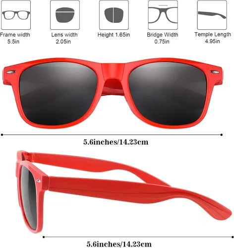 Miniatura 25 de FEPITO Paquete de 24 lentes de sol de fiesta a granel para regalos de fiesta de cumpleaños, rellenos de bolsas de golosinas para playa, piscina