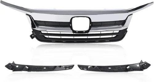 Miniatura 8 de PIT66 Rejilla superior delantera para parachoques compatible con Elantra Sedan 2011 2012 2013