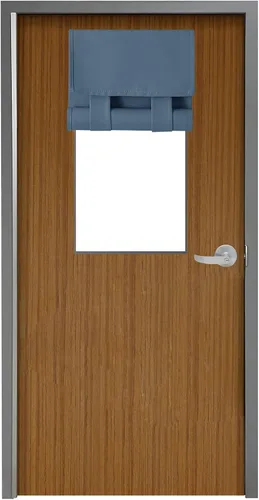 Miniatura 37 de WdFour Cortinas de puerta francesa con tacto sedoso, aislamiento térmico, reducción de ruido, cortinas opacas para puerta de vidrio y oficina