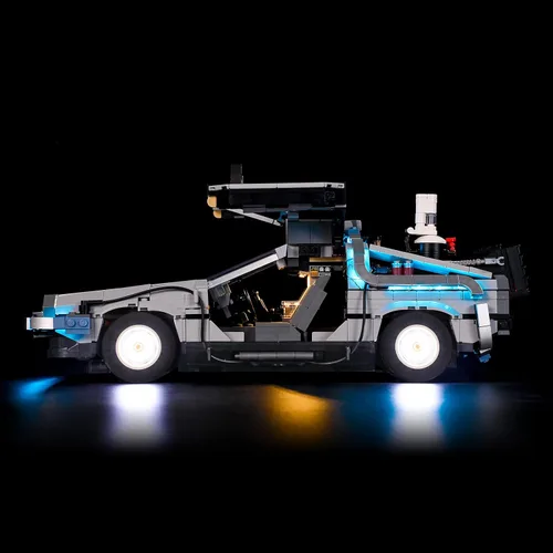 Miniatura 5 de BRIKSMAX Luz para Back-to-The-Future-Time-Machine 10300 - Kit de iluminación LED compatible con Lego Creator Expert - No incluye el set de Lego