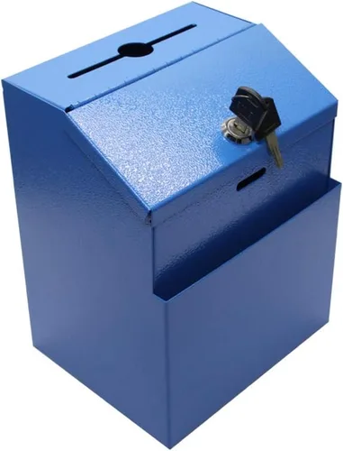 Soporte de señal de sugerencia de donación de metal que ofrece caridad Caja de recaudación de fondos Diezmo Oración Comentarios Colección de iglesia