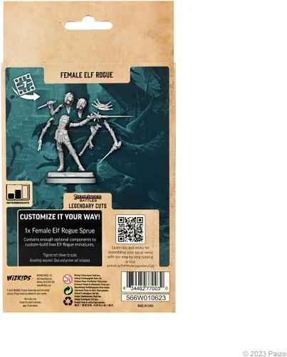 Miniatura 2 de WizKids Cortes legendarios de Pathfinder: pícaro elfo femenino