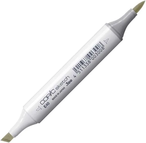 Miniatura 38 de Copic Marker Copic Sketch Markers, Blanco Piel/Perla Algodón E00 algodón perla
