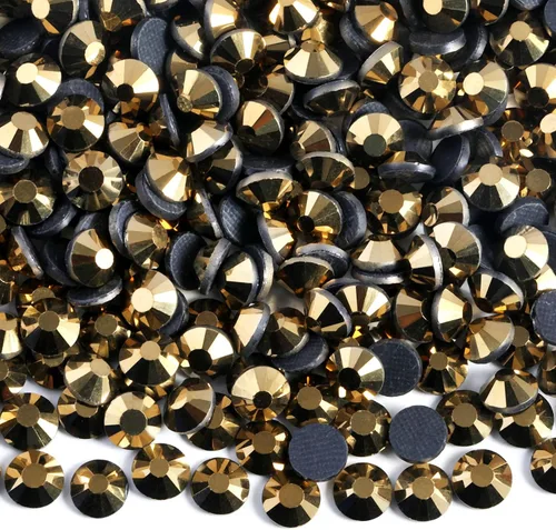 Miniatura 9 de 6000 diamantes de imitación termoadhesivos a granel, diamantes de imitación azules para ropa de manualidades, cristales termoadhesivos para Zafiro