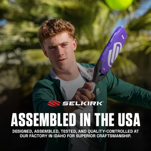 Miniatura 4 de Selkirk LUXX Sport Pickleball Paddle, paleta de fibra de carbono con núcleo de polipropileno X7 diseñada para un control inigualable y potencia