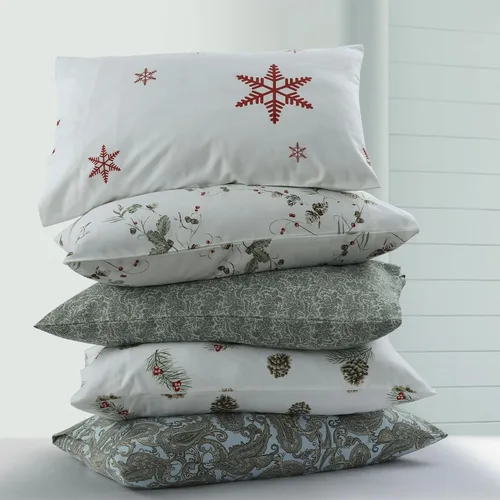 Miniatura 6 de Tribeca Living Sábanas de franela de algodón portugués tamaño King – Juego de sábanas de bolsillo profundo de 170 GSM para colchones de hasta 21 Ava