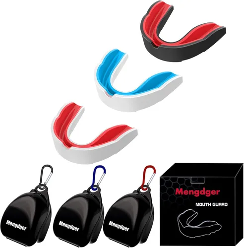 Miniatura 7 de Protectores bucales juveniles de fútbol para niños, para deportes, boquilla, boxeo, protectores bucales para artes marciales mixtas y rugby