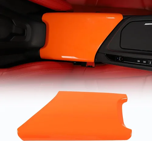 CHEAYAR Funda para Reposabrazos de Interior de Coche, Caja de Consola Central Compatible con Chevrolet Corvette C8 2020-2023, Cubierta de Protección