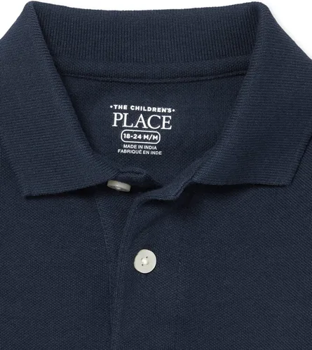 Miniatura 3 de The Children's Place Polo de rendimiento uniforme para niños
