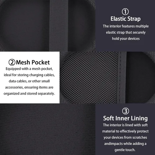 Miniatura 4 de co2CREA Funda rígida de repuesto para Logitech Pebble M350 / M350s / M355 / i345 / i345 ratón inalámbrico Bluetooth