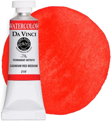 Miniatura 15 de DA VINCI PAINTS Pintura de acuarela para artista profesional, Gamboge (tono), 0.5 fl oz