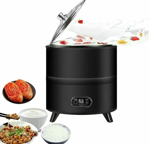 Máquina comercial de la fermentación del yogur, máquina automática de la fermentación del yogur con control del tiempo y de la temperatura