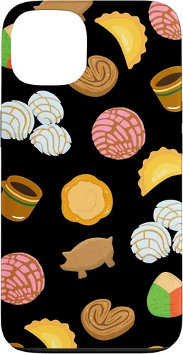 Miniatura 6 de Conchas Pan Dulce Pattern Black Phone Case Latina Gift Case Case for iPhone 17