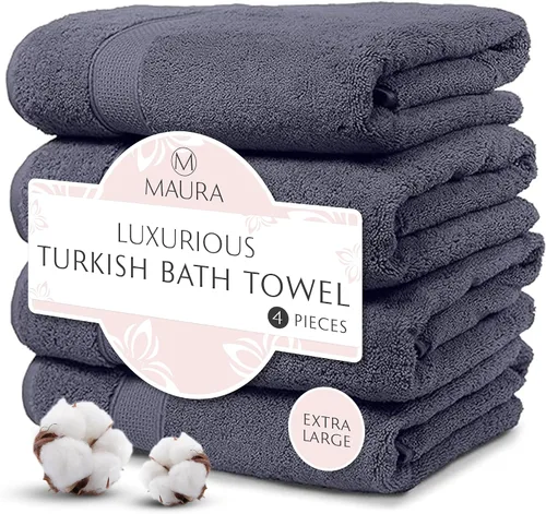 Miniatura 43 de Set de 8 piezas de toallas de baño. 2017 (Nueva colección). 2 toallas de baño, 2 toallas de mano, 4 paños. Toallas turcas calidad premium. Super