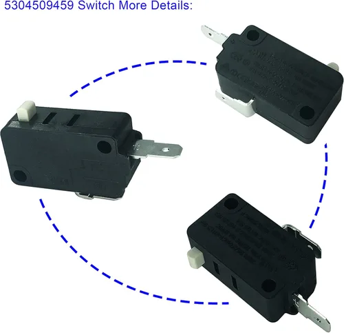 Miniatura 3 de LONYE 5304509459 & 5304509460 Reemplazo del interruptor de puerta de microondas para Frigidaire Electrolux Microondas 5304464098 AP6230614