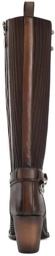 Miniatura 5 de Cuadra Botas altas para mujer en piel auténtica marrón 4V03RS