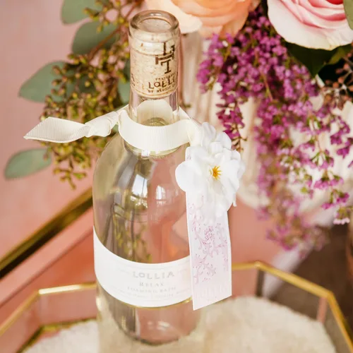 Miniatura 6 de Lollia Relax Baño de Burbujas, 25 onzas líquidas, jabón de lujo con fragancia de lavanda y miel, limpiador perfumado suave e hidratante