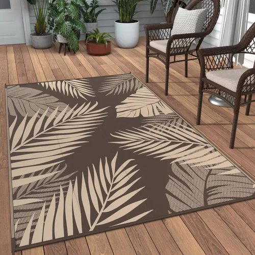Miniatura 41 de GENIMO - Tapete reversible e impermeable para patios y exteriores, oferta, paja de plástico, para áreas grandes, campamentos, RV, pícnics, terrazas