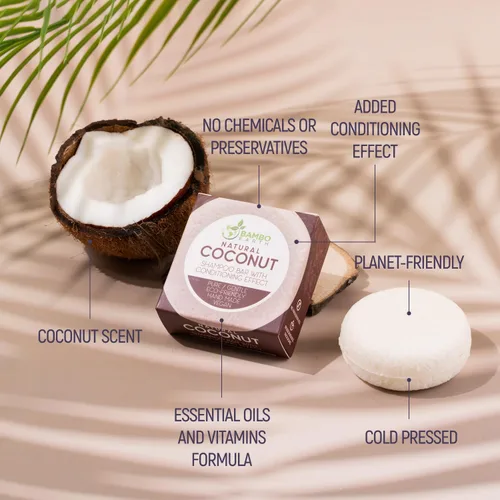 Miniatura 4 de Jabón para el cabello con efecto barra de champú sólido y acondicionador, barras de champú 100% orgánicas para cabello con todos los aceites