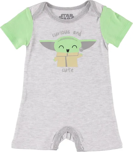 Miniatura 2 de STAR WARS Baby Boys Newborn Infants Snap Suit Rompers 2 Pack