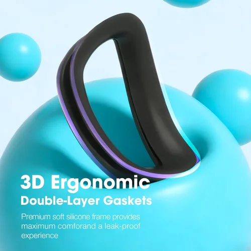 Miniatura 4 de MAMBAOUT Gafas de natación, paquete de 2 gafas de natación antivaho sin fugas, protección UV para hombres, mujeres, adultos y jóvenes
