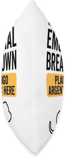 Miniatura 2 de Funny Dogo Argentinos Gift for Men & Women In Event of Emotional Breakdown-Dog Dogo Argentinos - Almohada de 16 x 16 pulgadas, multicolor