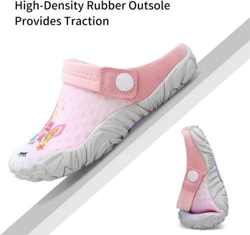 Miniatura 6 de Sandalias atléticas de secado rápido para niños y niñas, sandalias para piscina, natación, al aire libre, sandalias de casa ancha