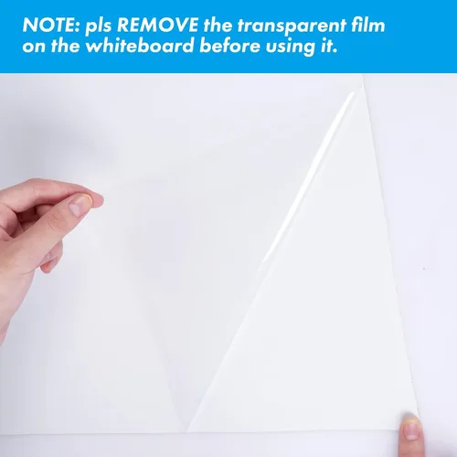 Miniatura 8 de HAMIGAR Papel de contacto magnético para pizarra blanca, pegatina de pizarra blanca de borrado en seco para pared, pizarra blanca adhesiva despegar