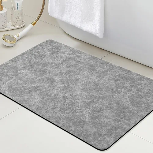 Miniatura 36 de ACCUMTEK Alfombrilla de Baño Ultra Delgada, Alfombrillas de Baño Antideslizantes con Respaldo Mejorado para Colocar Bajo la Puerta, Alfombras