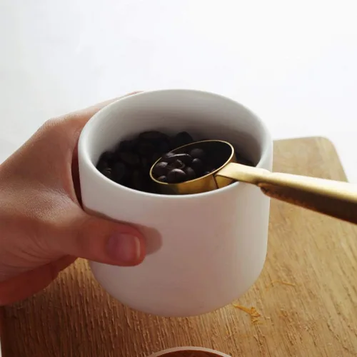 Miniatura 5 de MilkyWay Tarro de Almacenamiento de Alimentos Recipientes de Almacenamiento de Cerámica Fuerte con Sello Hermético Tapa de Bambú Diseño Moderno