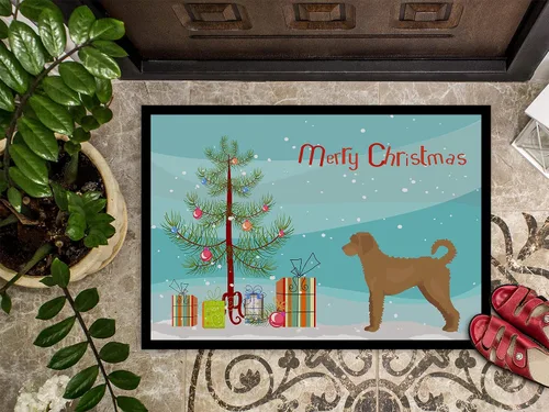 Miniatura 65 de Caroline's Treasures CK3799MAT Akita Shepherd - Tapete de árbol de Navidad de 18 x 27 pulgadas, tapete para puerta delantera, interior y exterior
