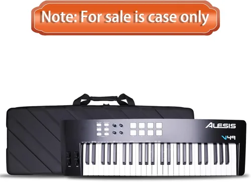 Miniatura 5 de LTGEM - Funda para controlador de teclado MIDI USB Alesis V49 MKII, almacenamiento duro, bolsa protectora de viaje