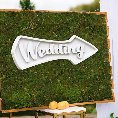 Miniatura 5 de Camino de mesa de musgo seco, rollo de hoja de musgo verde para manualidades, tapete de musgo preservado para decoración de mesa, musgo verde