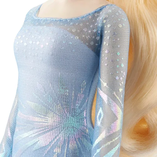 Miniatura 5 de Mattel Disney Frozen Toys, Elsa Fashion Doll y juego de figuras de Nokk de agua en forma de caballo, inspirado en la película Frozen 2