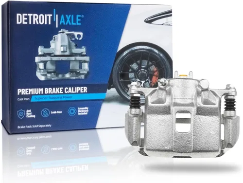 Miniatura 103 de Detroit Axle - 4 pinzas de freno para Honda Element 2003-2011 Pinzas de freno de disco con soportes 2004 2005 2006 2007 2008 2009 2010 reemplazo