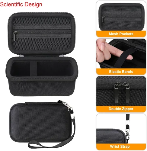 Miniatura 4 de Elonbo Funda de transporte para cámara digital Canon PowerShot G7 X Mark III/G7 X Mark II/G7 X, Canon G7X Mark iii/ii 4K Vlogging Cámara Bolsa