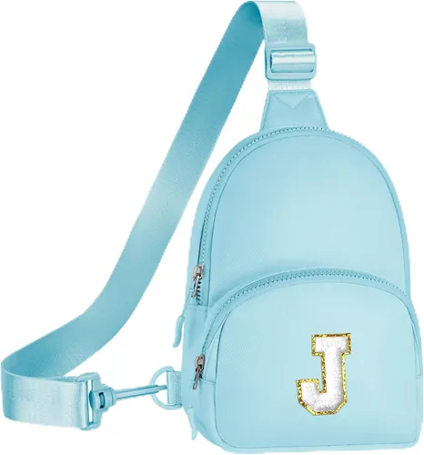 Miniatura 29 de YOOLIFE Bolso bandolera con inicial, bolsas pequeñas para niñas y mujeres, regalos para adolescentes, niñas, adolescentes, novia, dama de honor